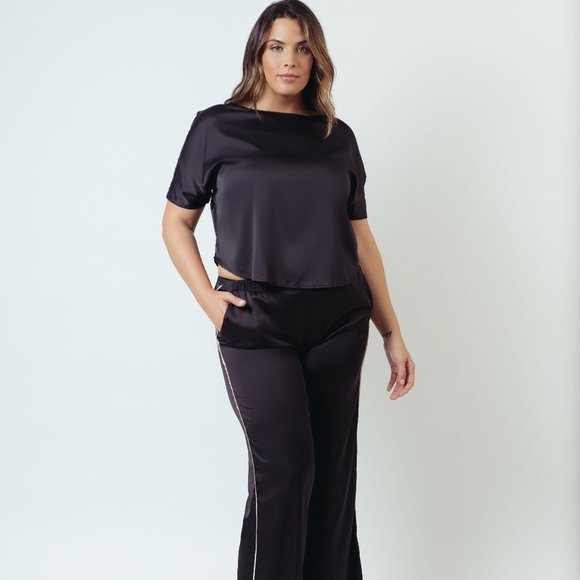 Kilo Brava, Doleman Satin PJs with pockets  New - Picture 2 of 2